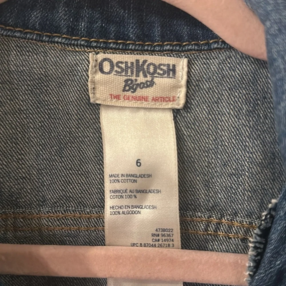 OshKosh‎ B'gosh Classic Blue Jean Jacket for Kids